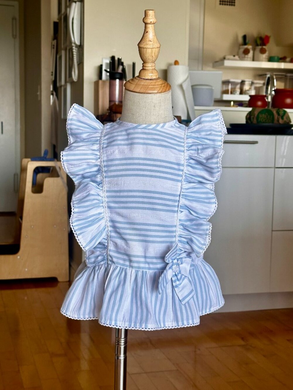 Pepa London Summer Stripped Cotton Blouse